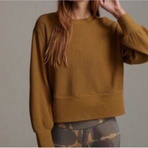 Varley Maybrook Pullover in Bronze, size small